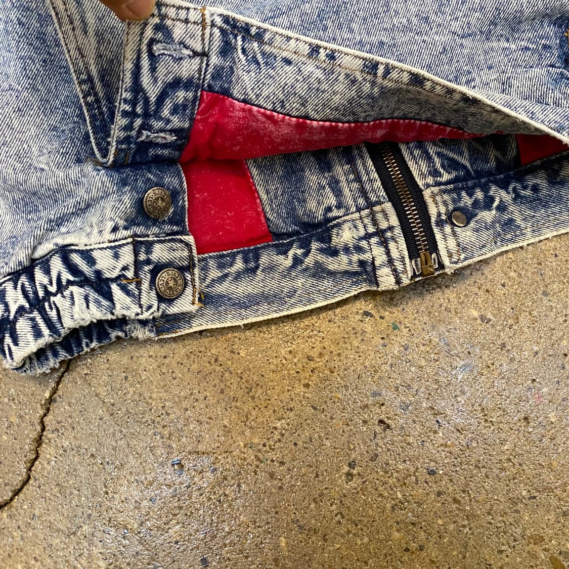레어 90s Made in USA 빈티지 리바이스 블루종 데님자켓 청자켓 상품이미지10