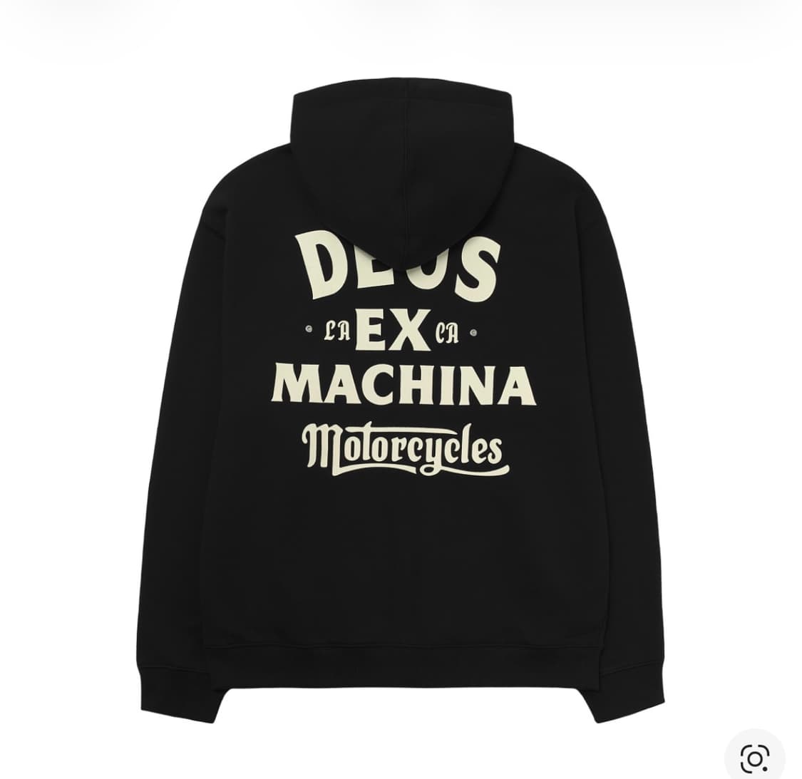 새상품) 데우스 엑스 마키나 드리프터 후드 집업 2XL 블랙 상품이미지1