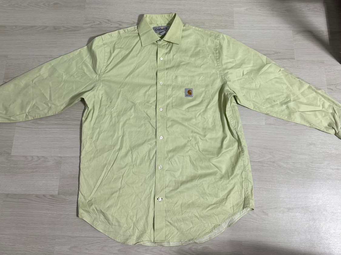 칼하트 그린 빈티지 셔츠 XL 상품이미지1