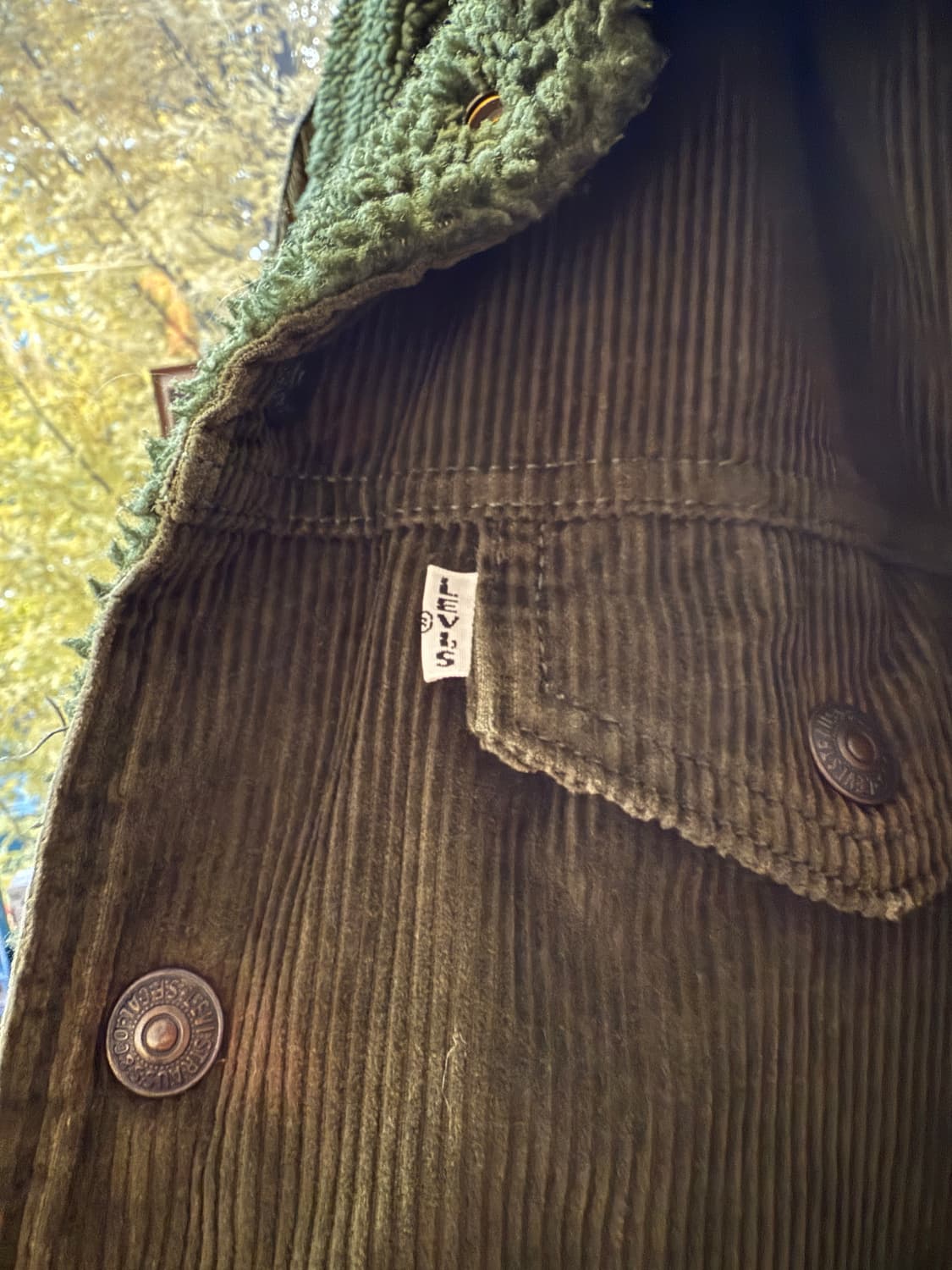 리바이스 코듀로이 쉐르파 플리스 자켓 상품이미지6