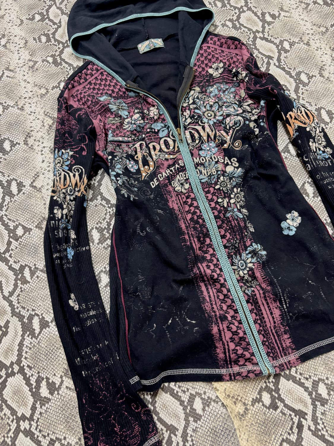 “Vintage” 00’s Design Oriental Mood Hood 상품이미지6