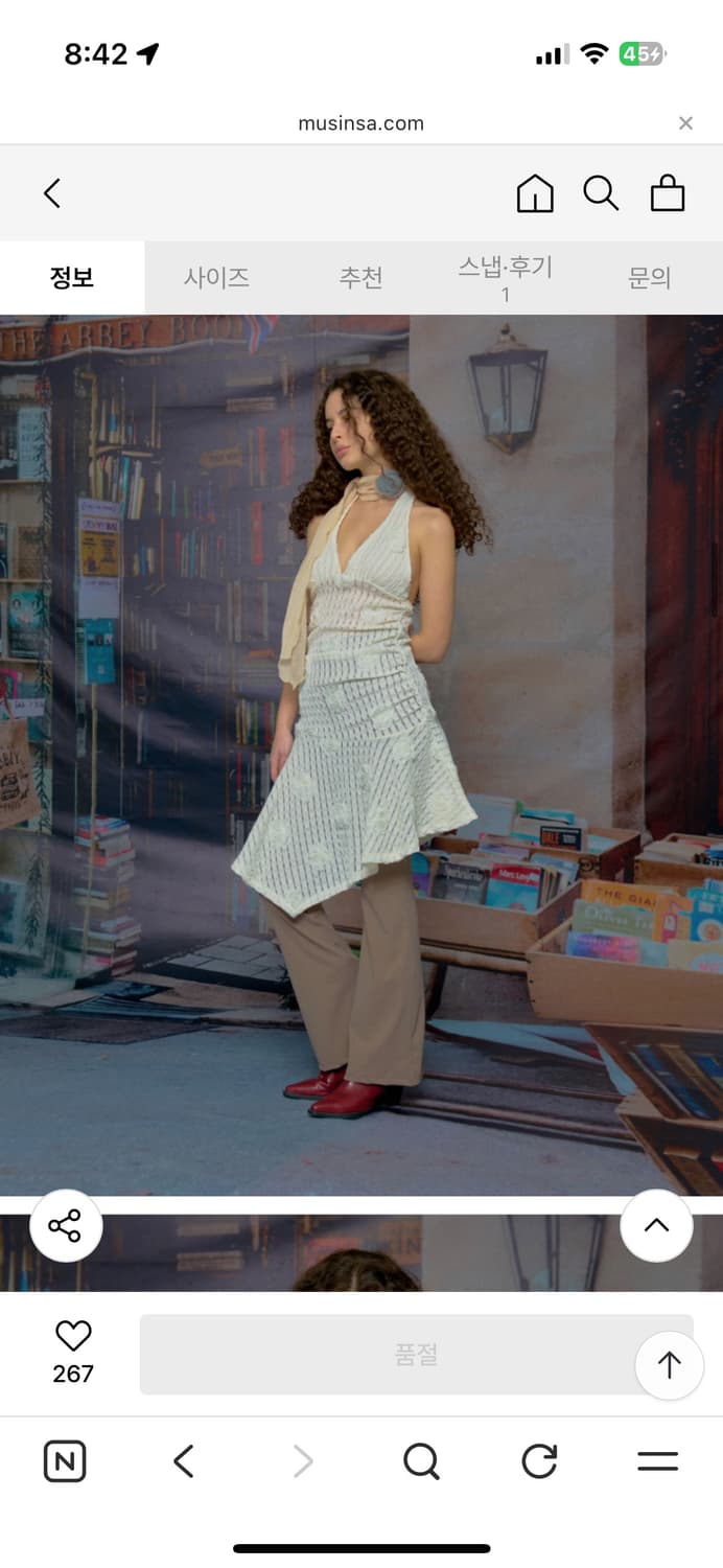 루루서울 rose scarf 상품이미지2