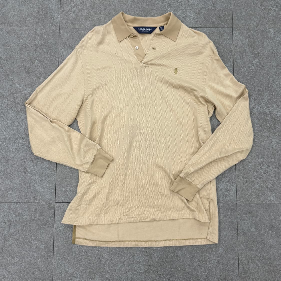 20s 빈티지 폴로 골프 긴팔티셔츠 남녀공용 상품이미지3