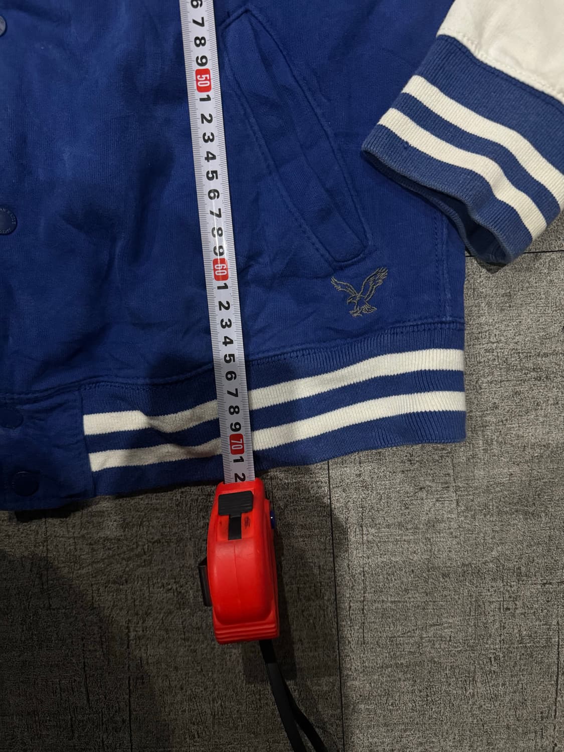 Americaneagle 아메리칸이글 올드스쿨아메카지 배색나그랑야구점퍼 상품이미지3