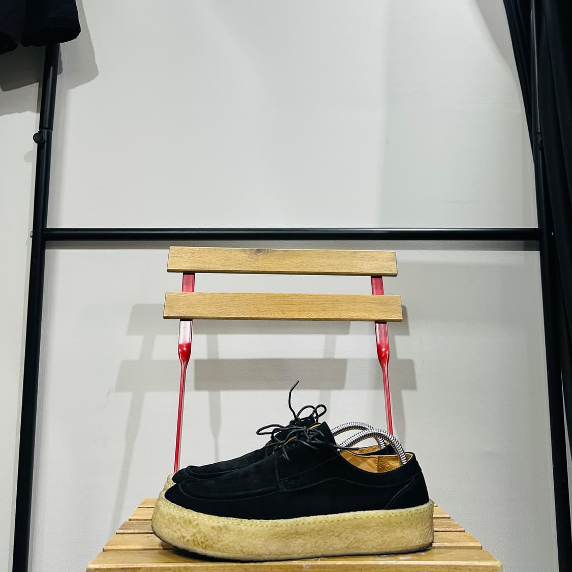 265) 로스트가든 로퍼 남성 남자 유니폼 크레이프 더비 블랙 ver.1 상품이미지3