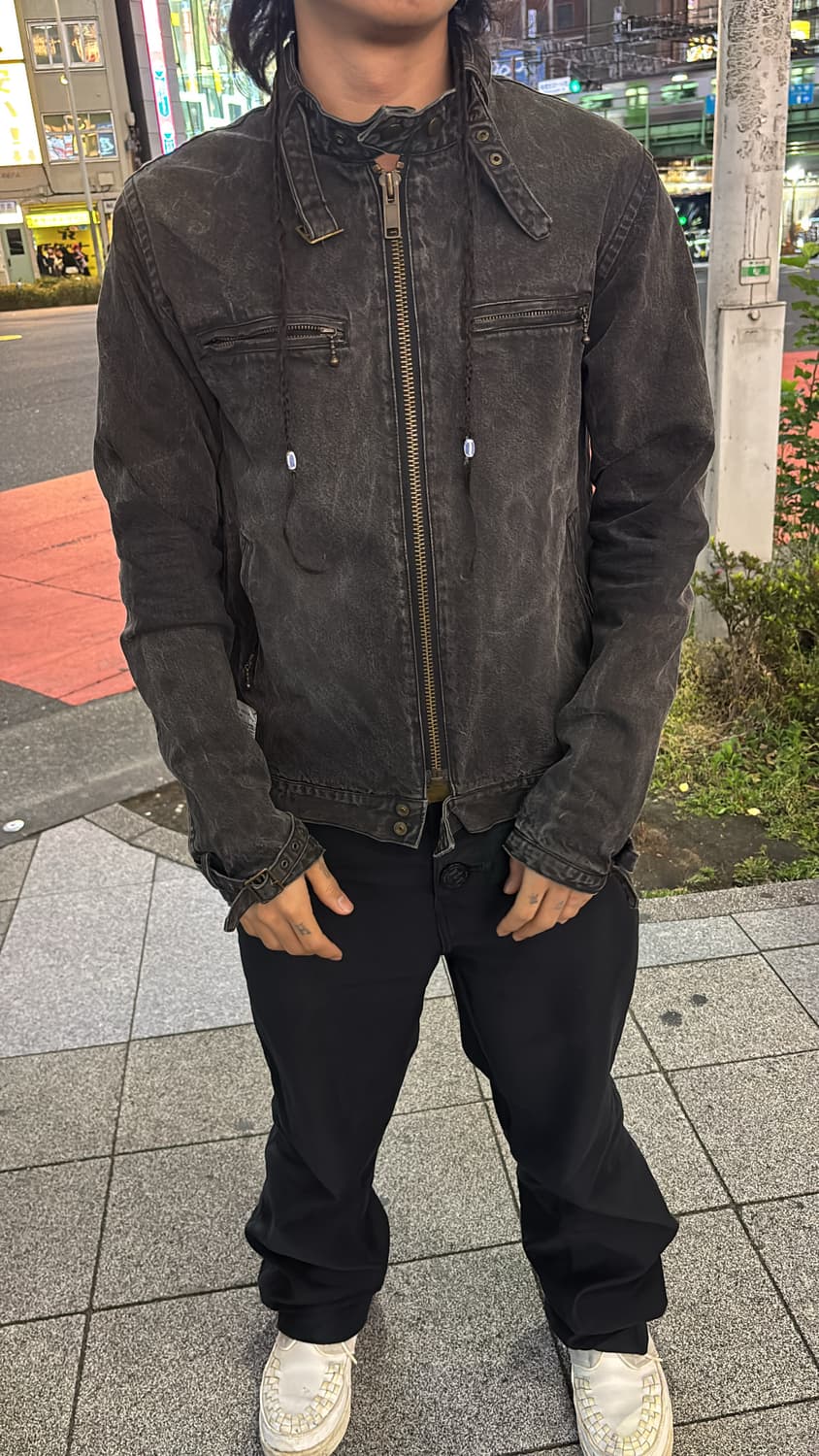 90's Peace Animals Denim Rider 상품이미지3