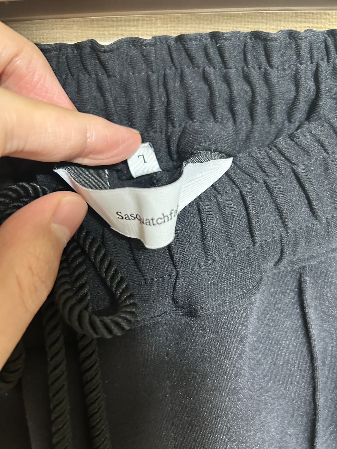 [L] 사스콰치패브릭스 트랙팬츠 네이비 상품이미지5
