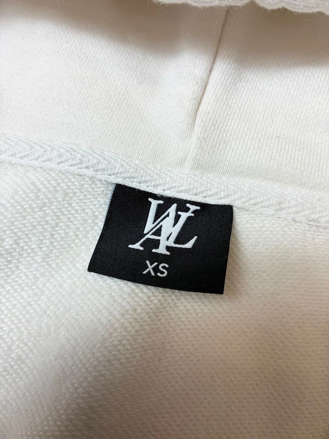 우알롱 시그니처 턱 슬리브 크롭 후드 집업 PN8727 상품이미지6