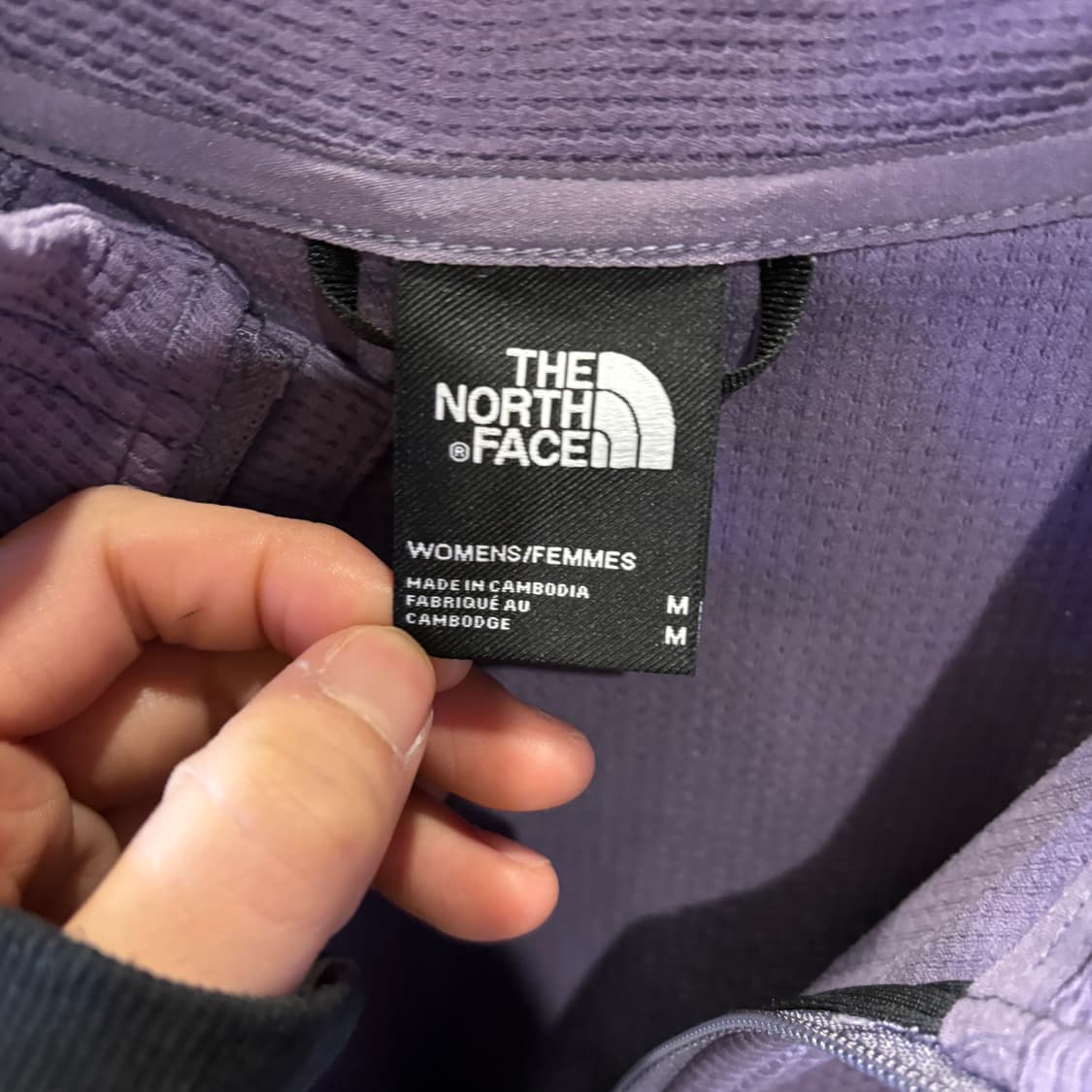 노스페이스 라벤더 그레이 미드레이어  상품이미지5