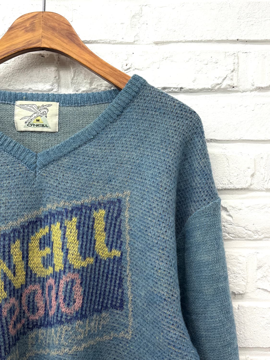 O’neill 블루 레터링 니트 상품이미지4