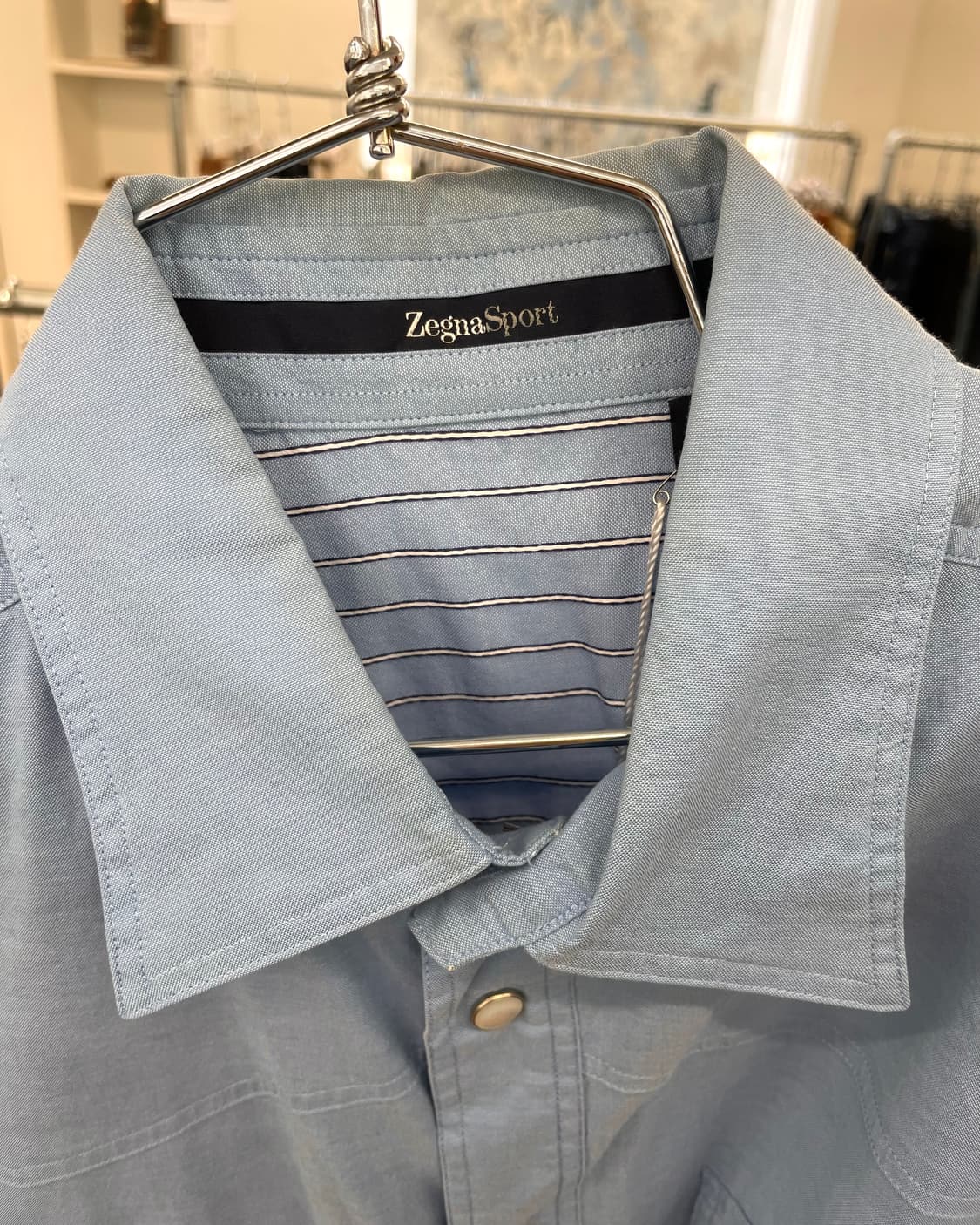 [M] 제냐 스포츠 웨스턴 셔츠 상품이미지4