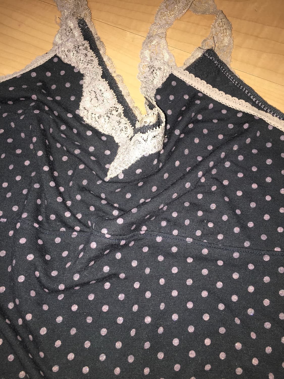 빈티지 도트슬리브리스 상품이미지5