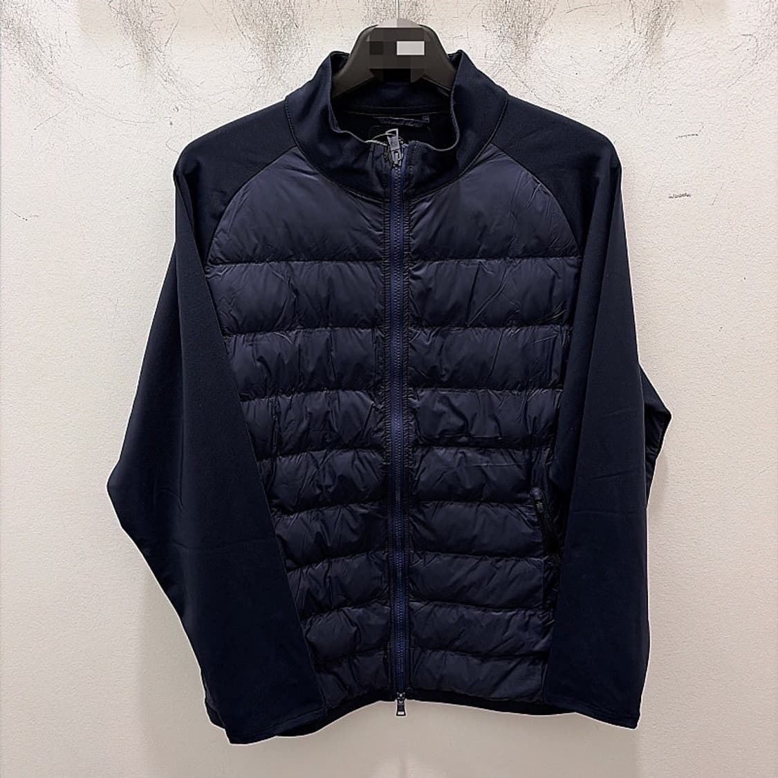 (정품/새상품) 지포어 남성 네이비 쉘비 하이브리드 패딩 자켓 상품이미지1