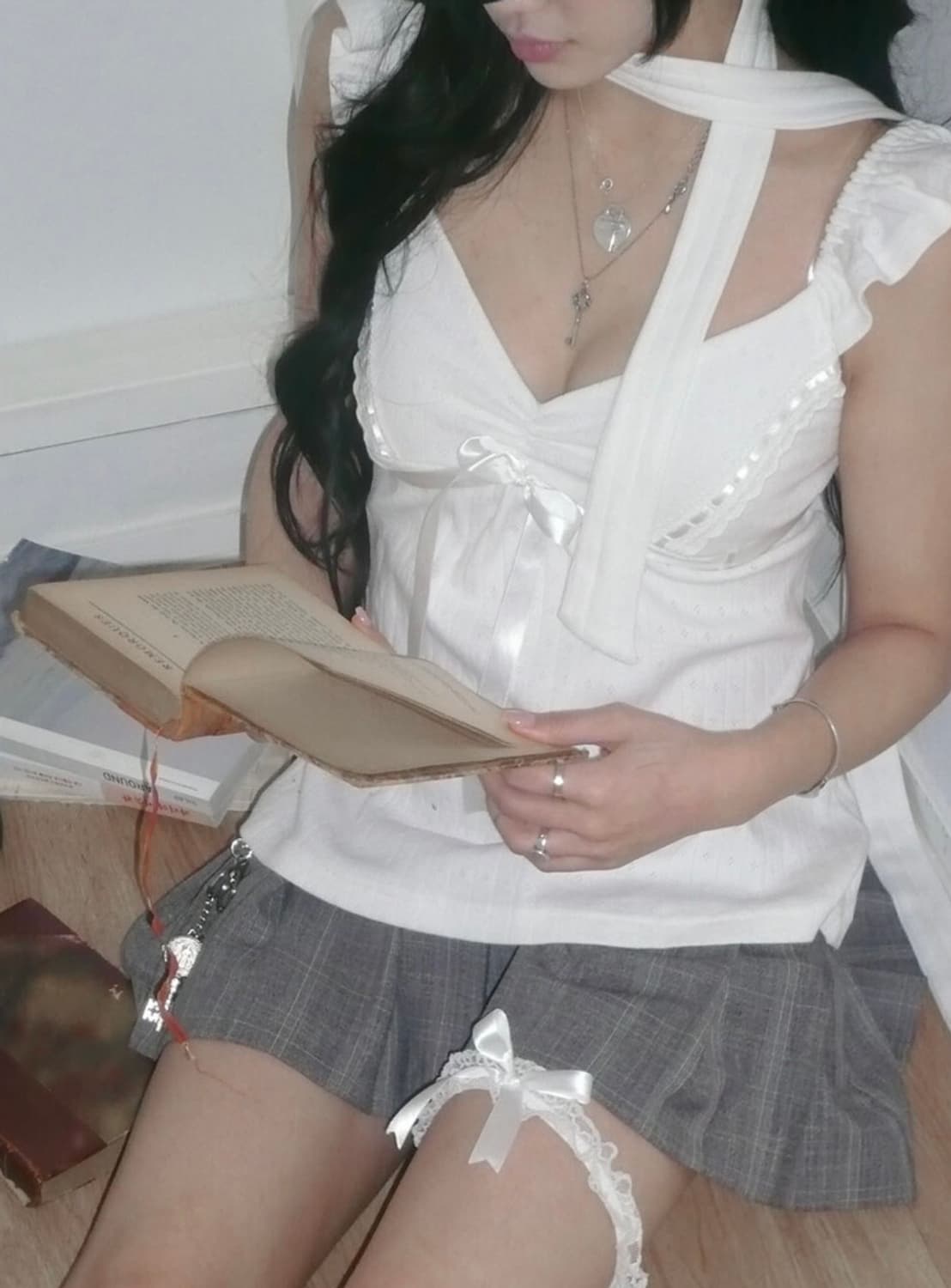 엔젤넘버555 purity white top 퓨리티 화이트 탑 상품이미지2