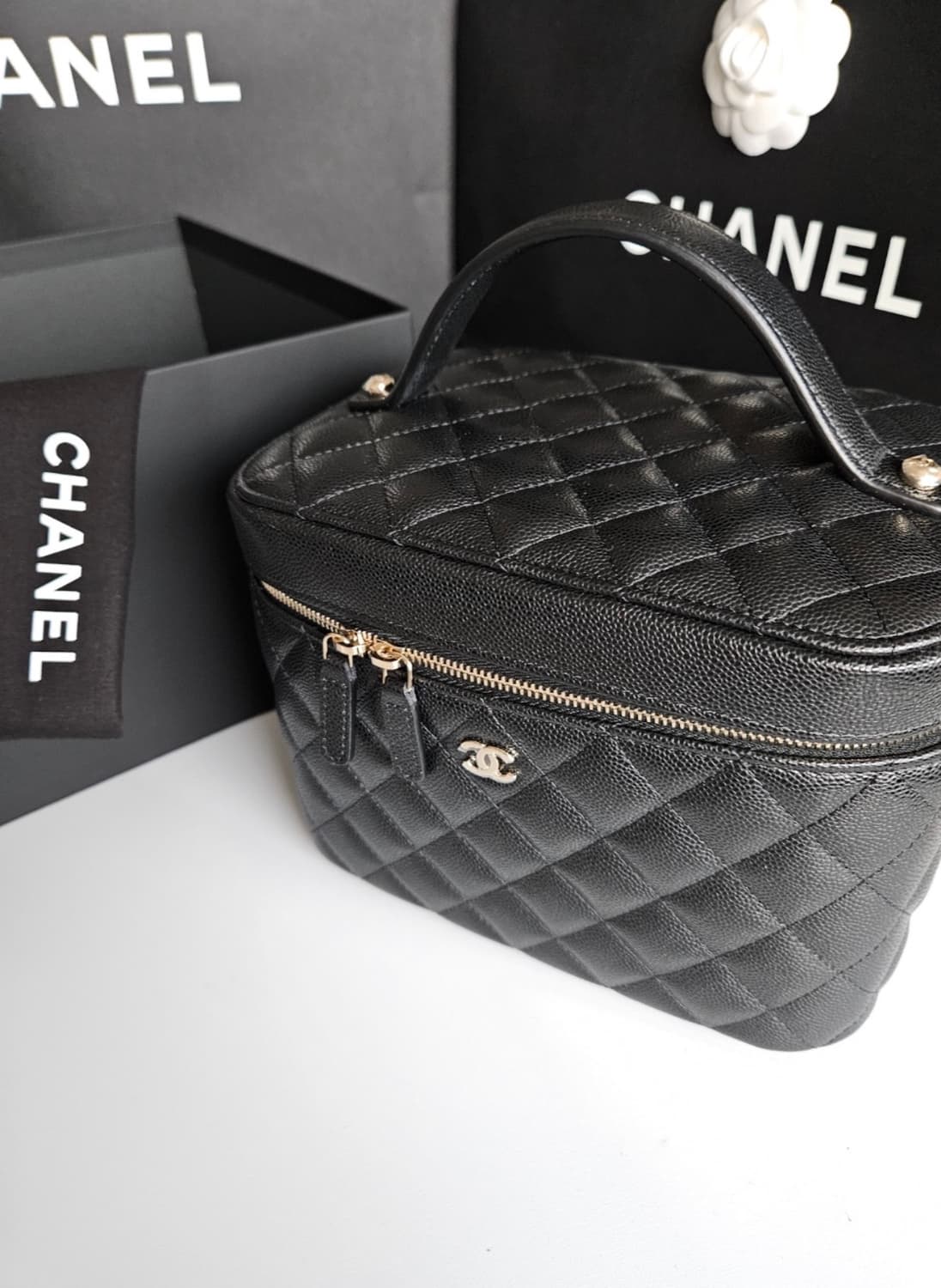 샤넬 탑핸들 코스메틱  상품이미지4