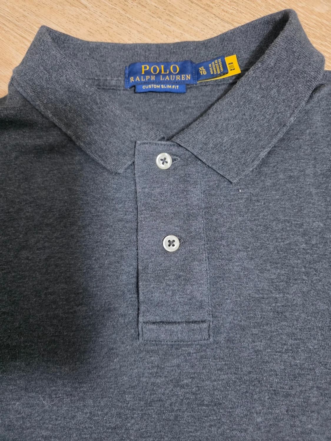 폴로랄프로렌 긴팔 카라티 폴로셔츠 XL 상품이미지2