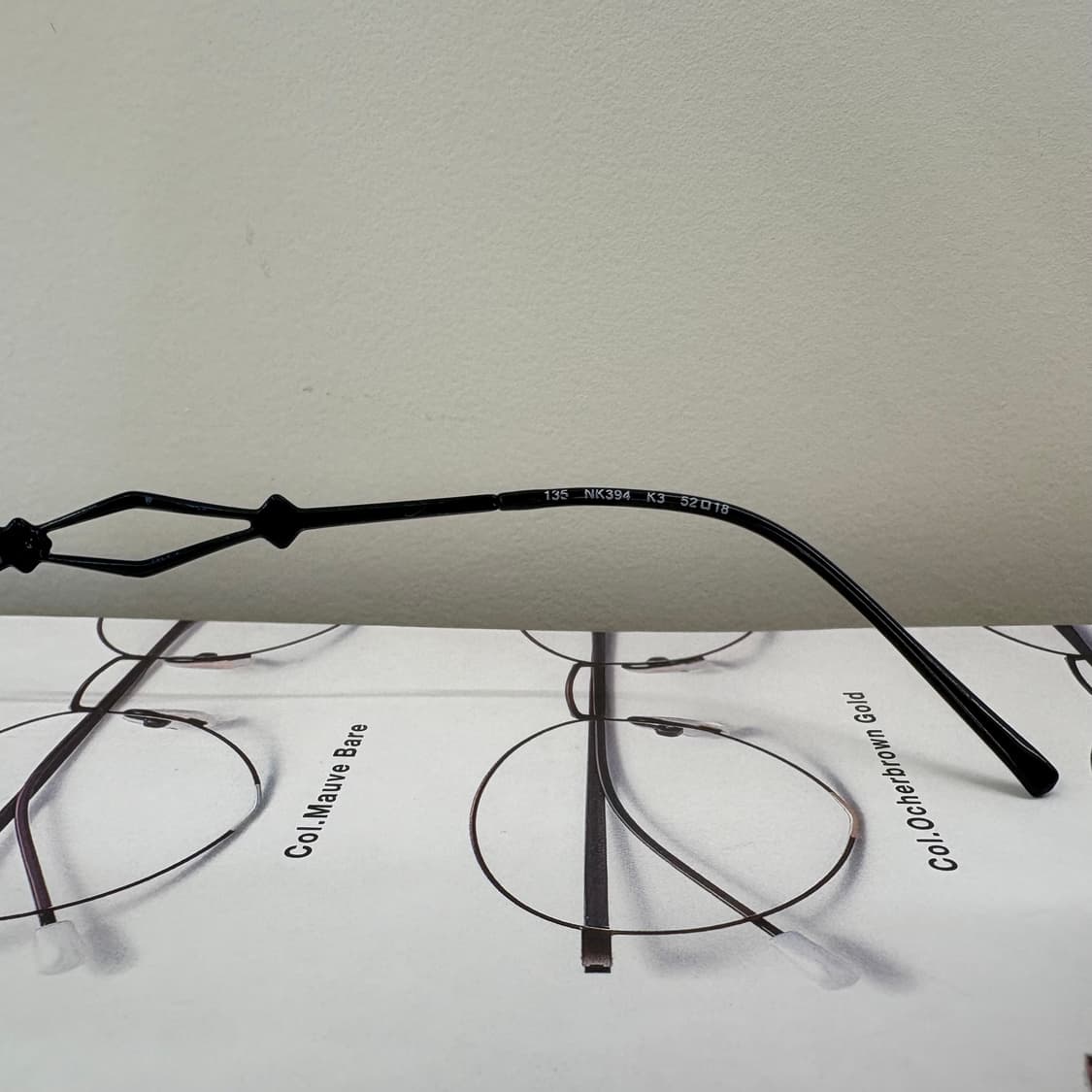 NIKOE 큐빅 블랙 반무테 상품이미지4