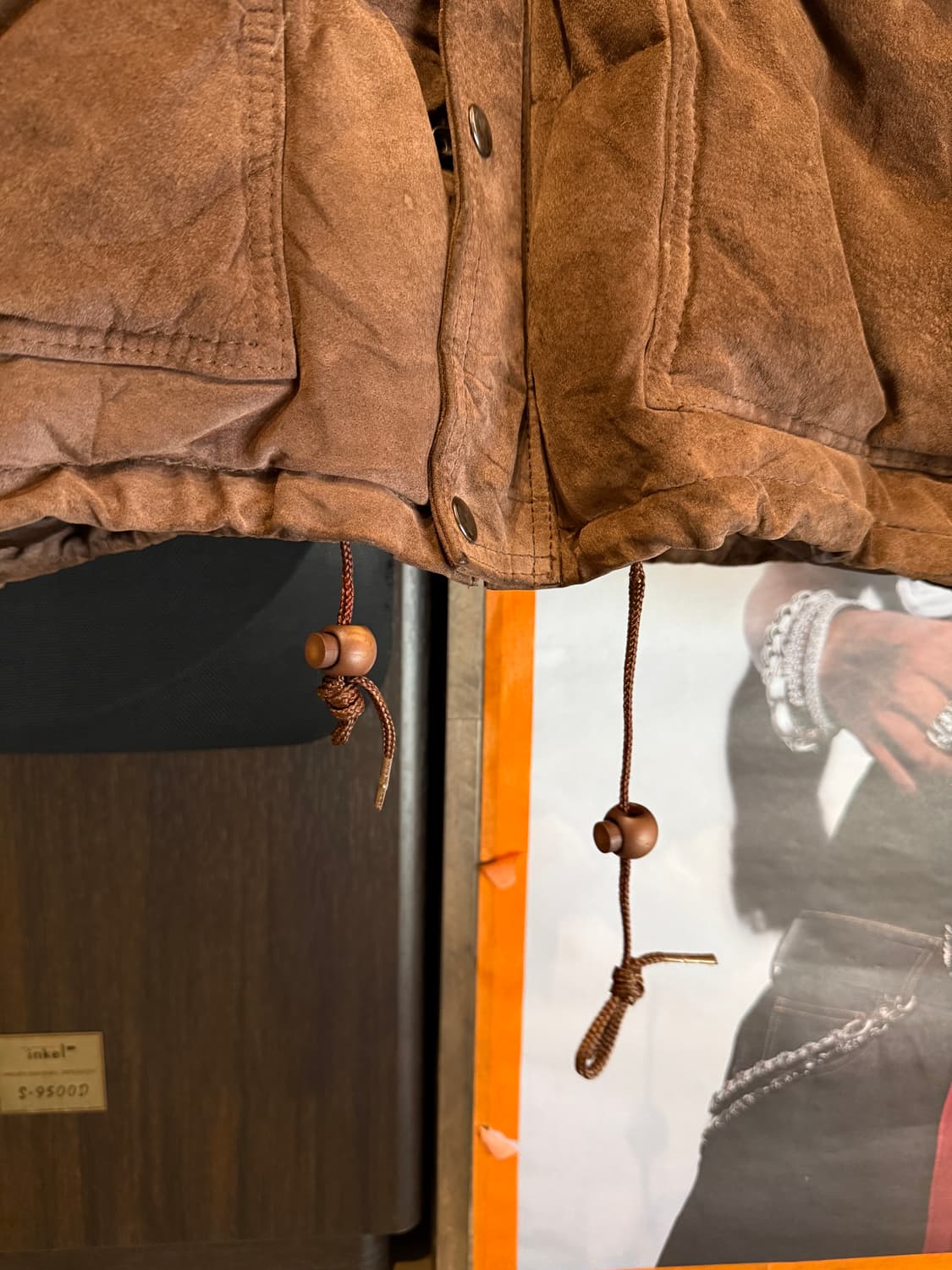 빈티지 스웨이드 패딩 점퍼 L(XL) 상품이미지6