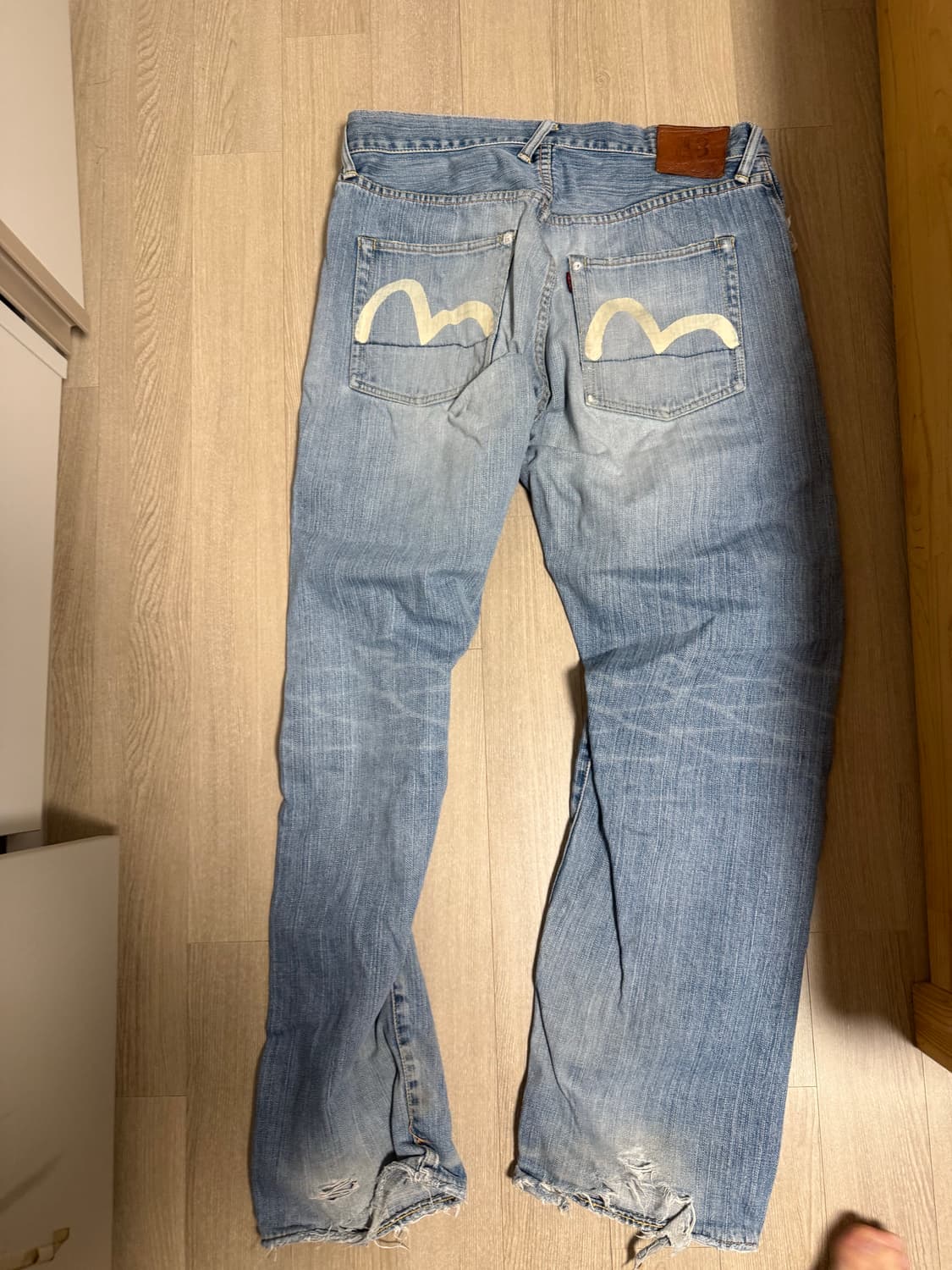 에비수 찢청 L 상품이미지1