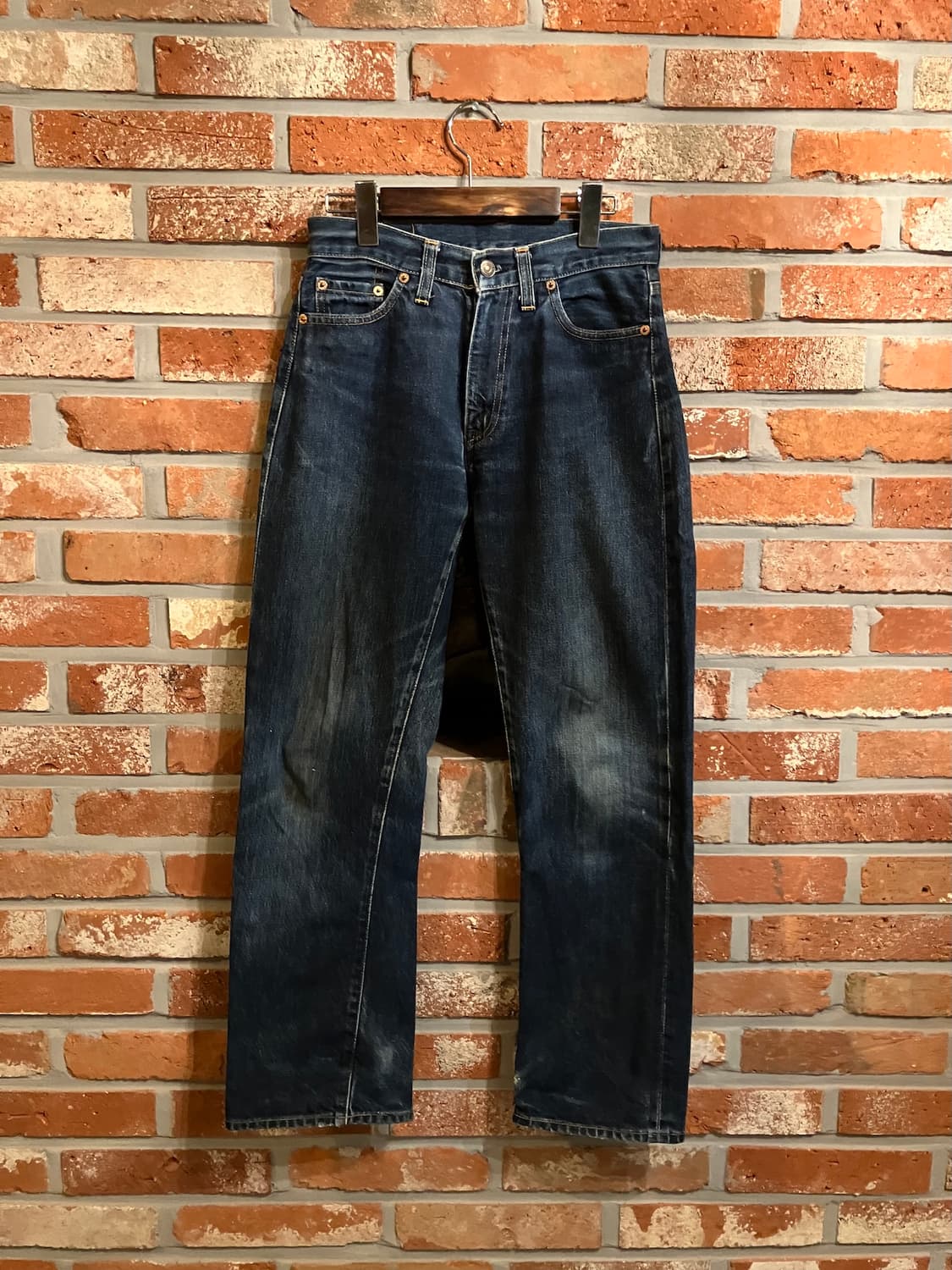 90s USA 빈티지 발렌시아 리바이스 551zxx 501 데님 팬츠 상품이미지2