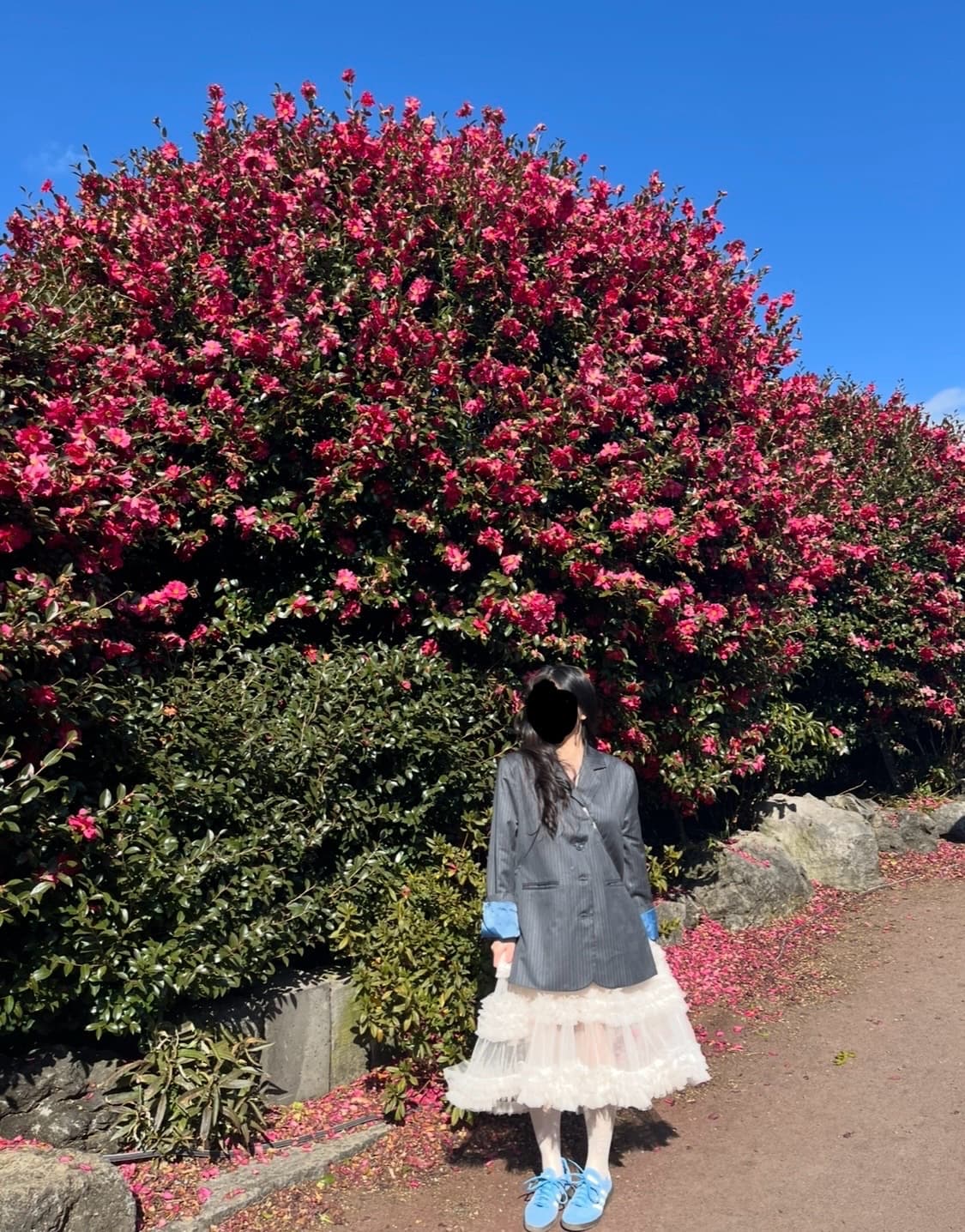 라뇨 체리퀴리 오버핏 스트라이프 블레이저 자켓 상품이미지3