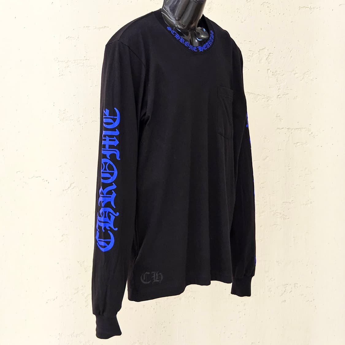 [M] 미사용 크롬하츠 퍼플레터링 롱슬리브 B1213C141 상품이미지2