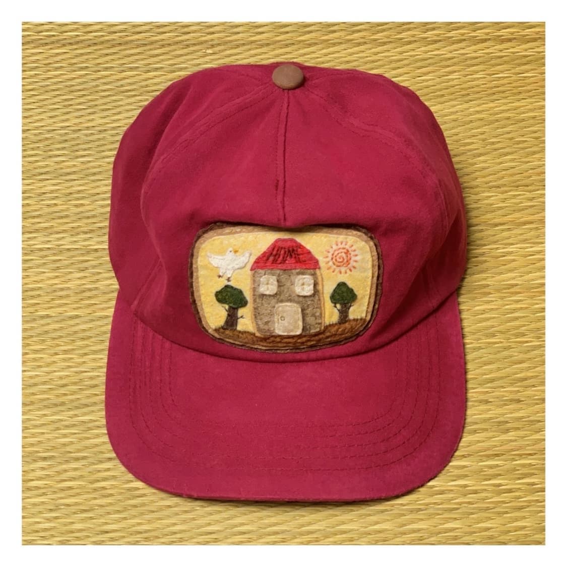 덤브패치스 핸드메이드 하우스 패치 빈티지 5패널 캡 상품이미지2