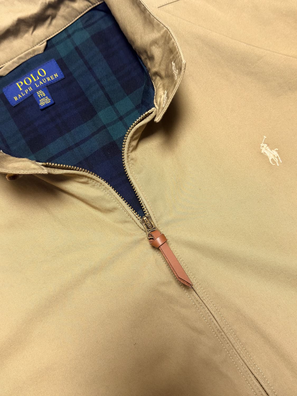 폴로랄프로렌 헤링턴자켓 베이지 xxl 상품이미지1