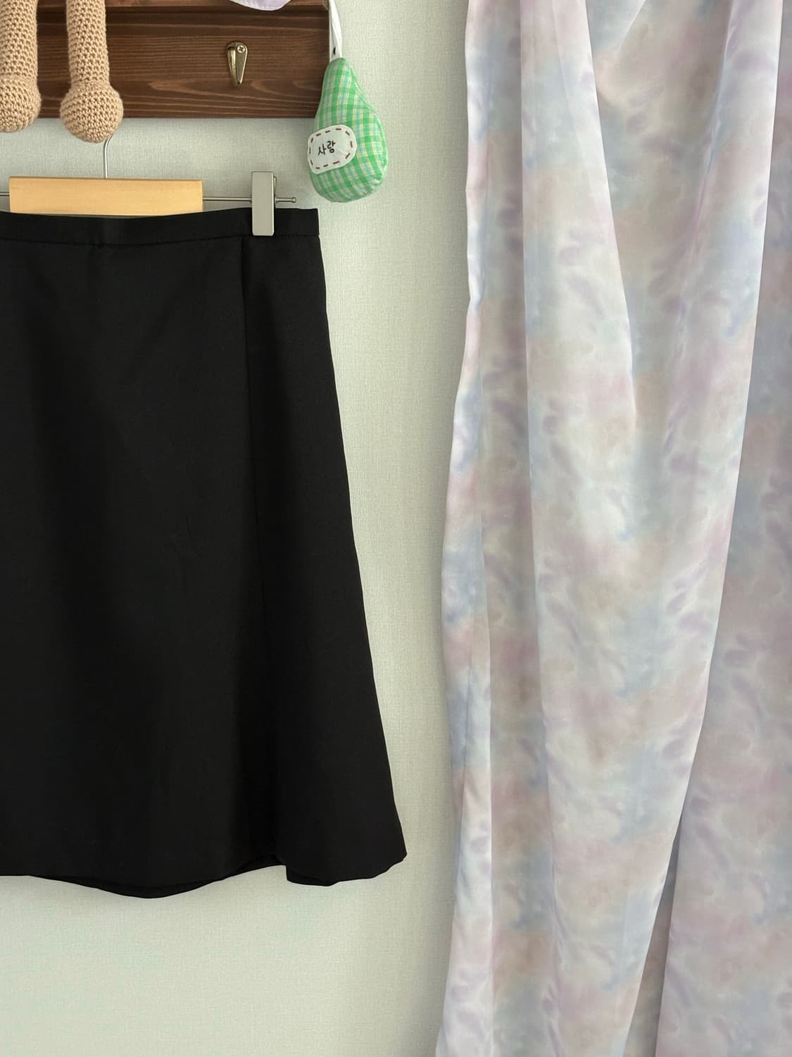 블랙 스커트 상품이미지2