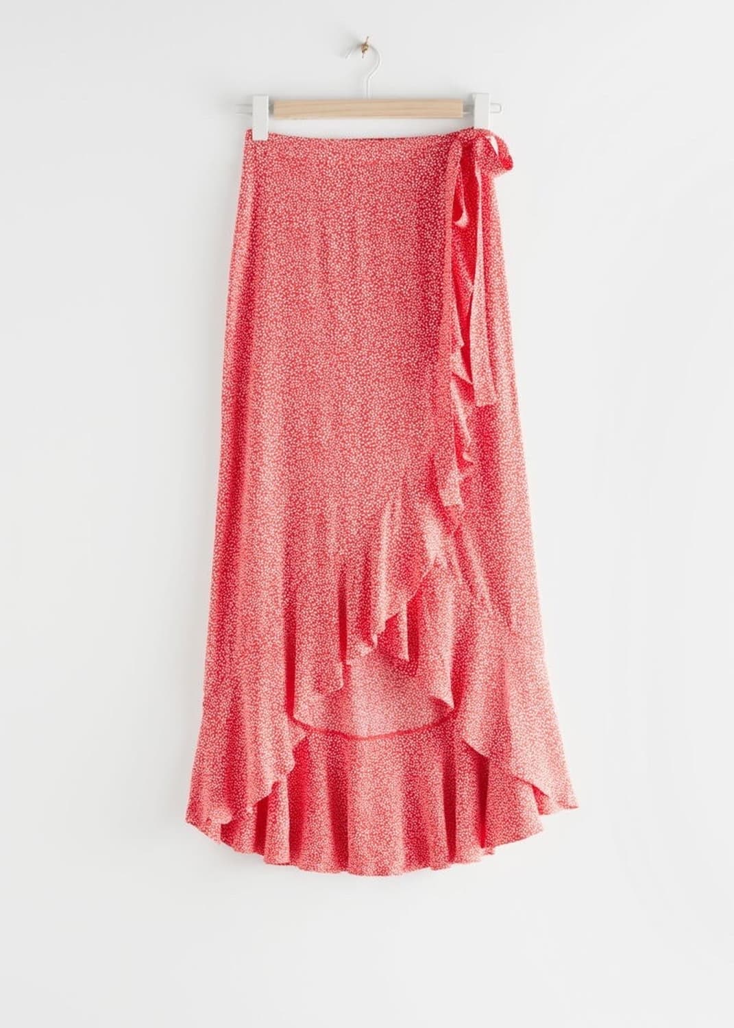 앤아더스토리즈 플로럴 러플 맥시 랩스커트 40 상품이미지1