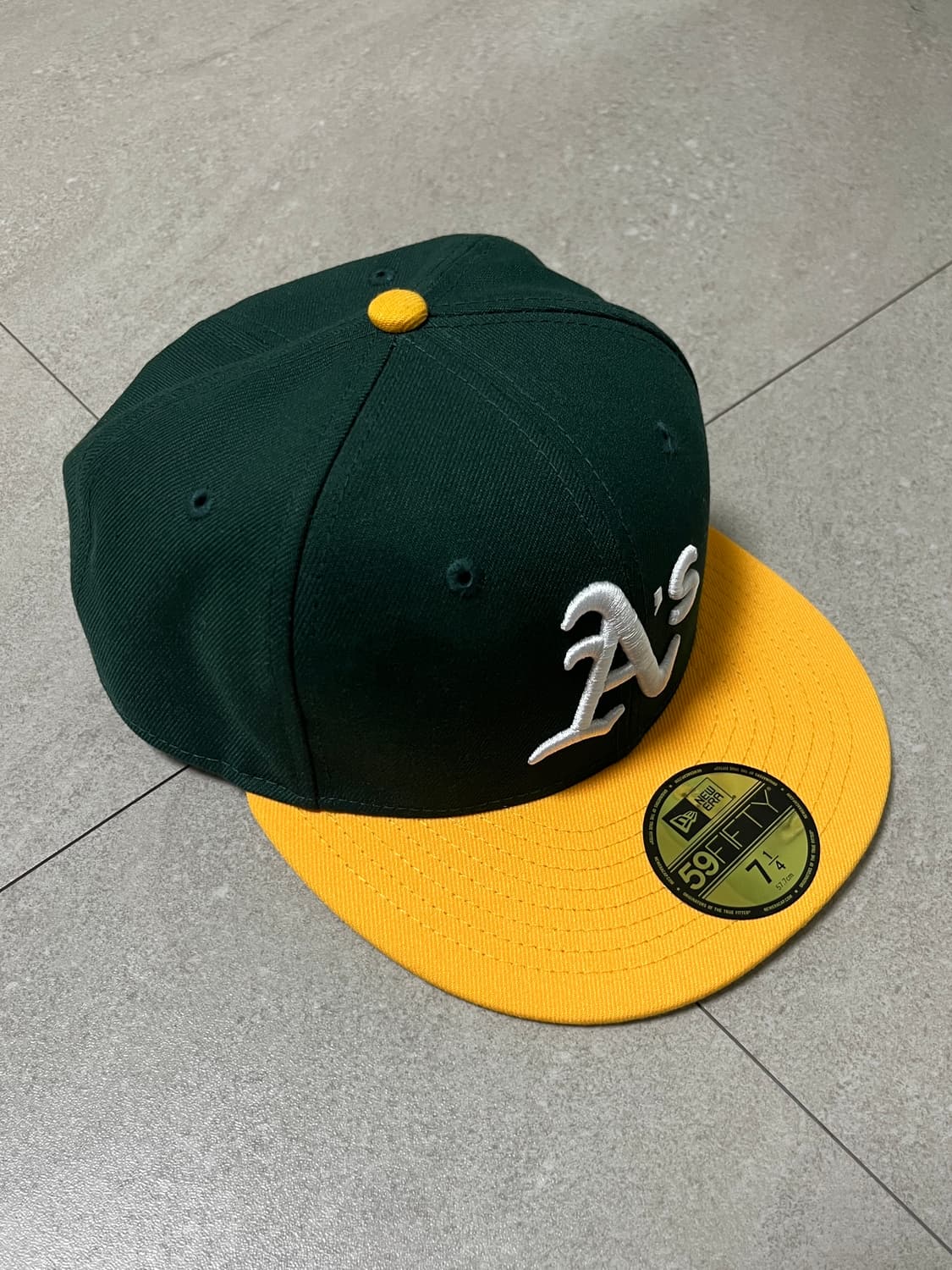 MLB 어센틱 오클랜드 애슬레틱스 홈 다크그린 / 에이골드 상품이미지1