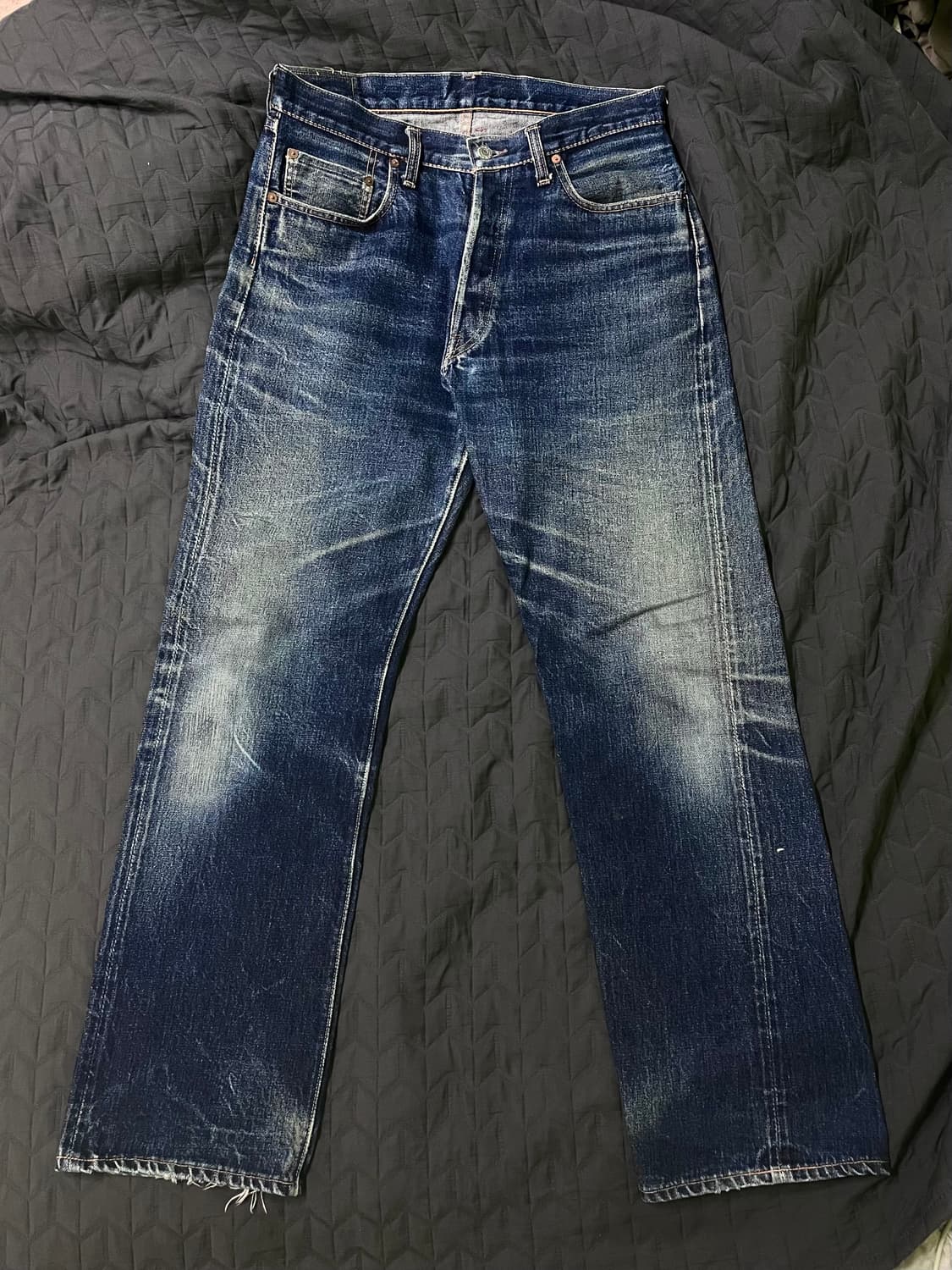 오사카5 드님 셀비지 데님팬츠(페이딩 예술) 상품이미지3