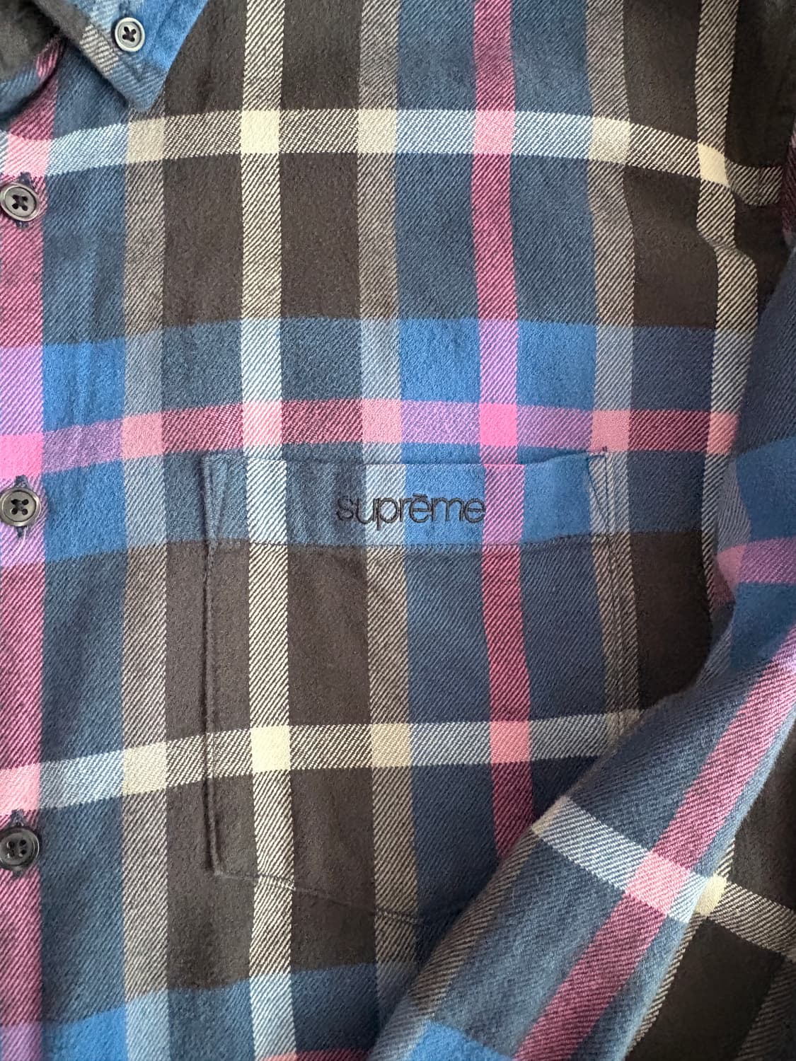 슈프림 플라넬 셔츠 상품이미지3