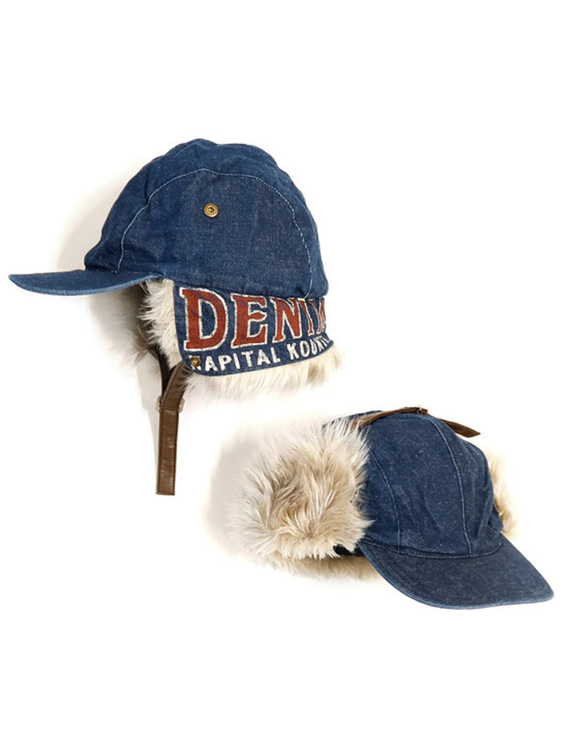 캐피탈 데님 런드리 헌터캡 Kapital Denim Laundry cap 상품이미지1