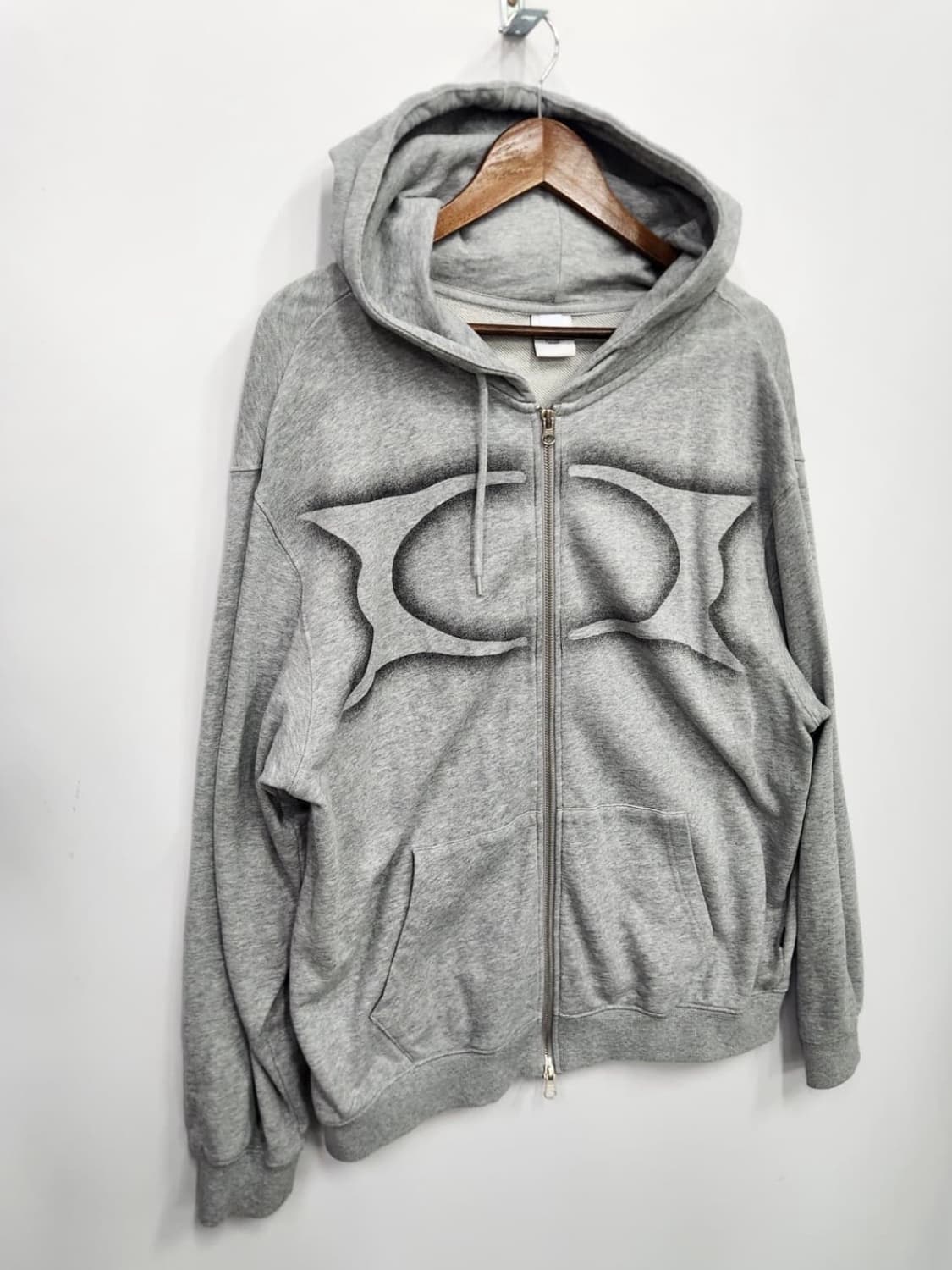 크리틱 그레이 후드집업 상품이미지5