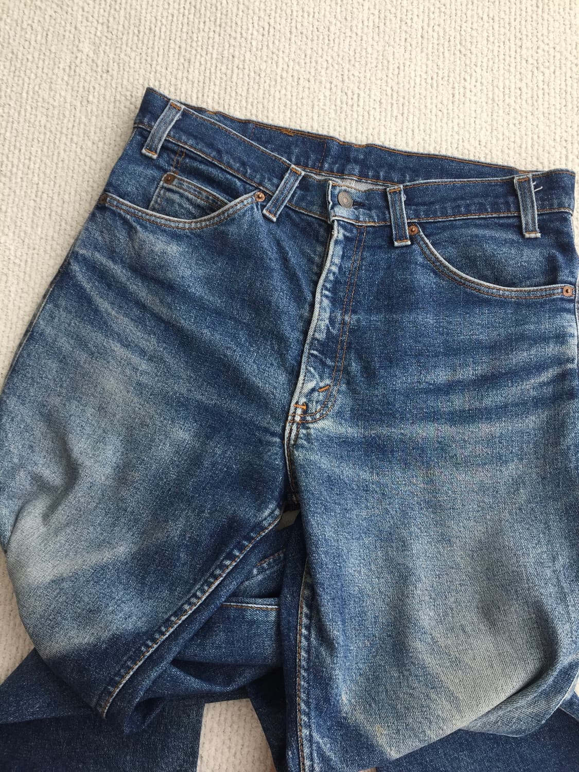 80’s 리바이스 509 레귤러 스트레이트 데님 굿에이징 상품이미지7