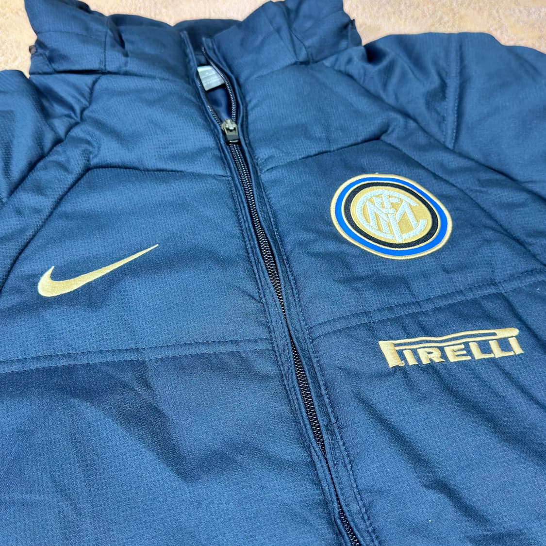 바배) 나이키 00s 골드스우시 인터밀란 패딩 자켓 상품이미지4