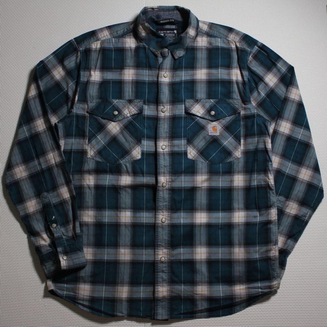 Carhartt 칼하트 플렉스 체크 워크셔츠  상품이미지1