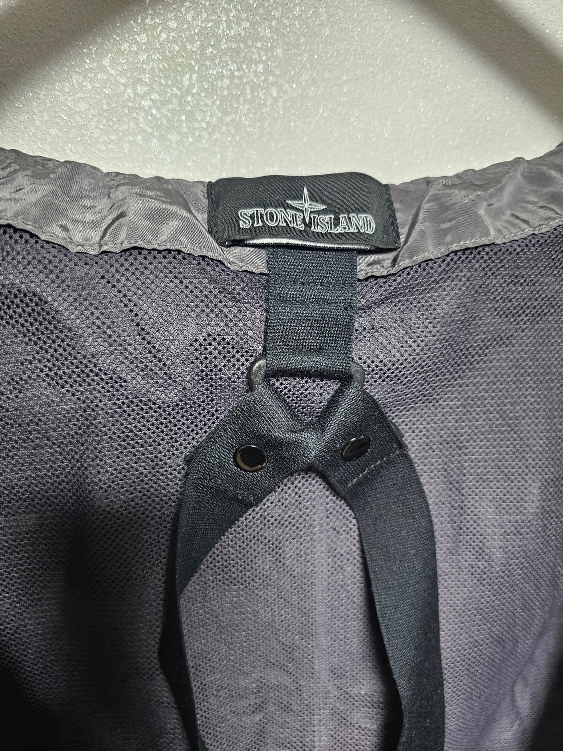 스톤아일랜드 쉐도우프로젝트 스트라이프 나일론메탈 야상파카 상품이미지6