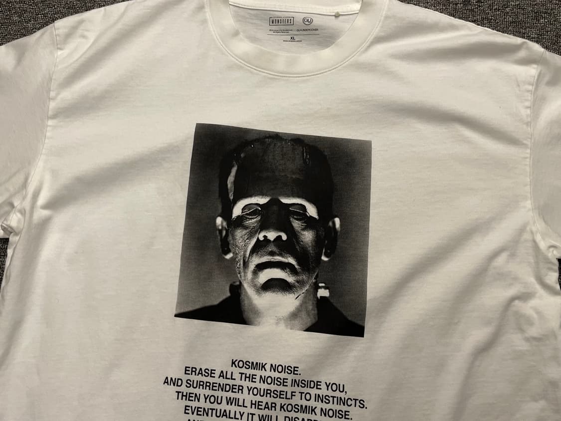 [105] GU X 언더커버 프랑켄슈타인 반팔티 XL 상품이미지2