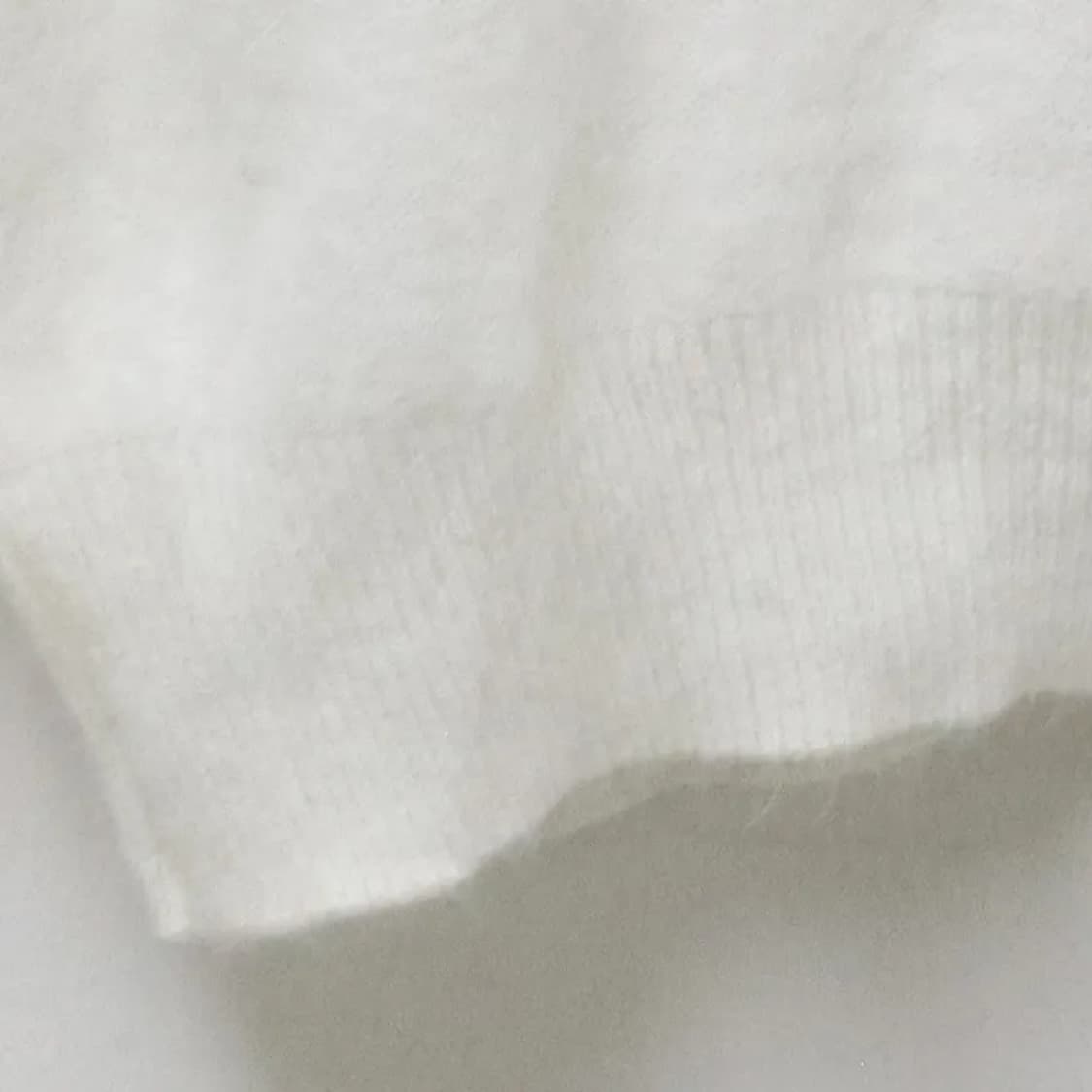 WHEEUP  울 혼방 히메갸루 플라워 니트 62453 상품이미지6