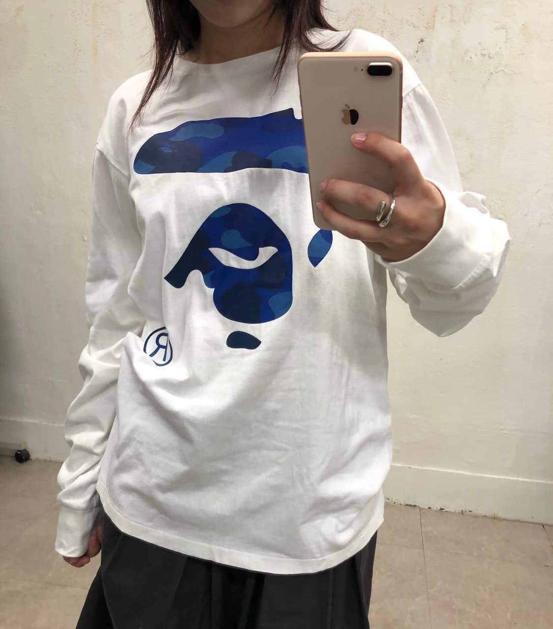 베이프 롱슬리브 티셔츠 상품이미지1