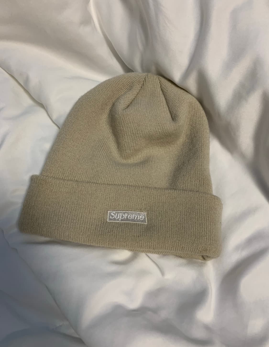 슈프림 뉴에라 스크립트 비니 스톤 상품이미지3