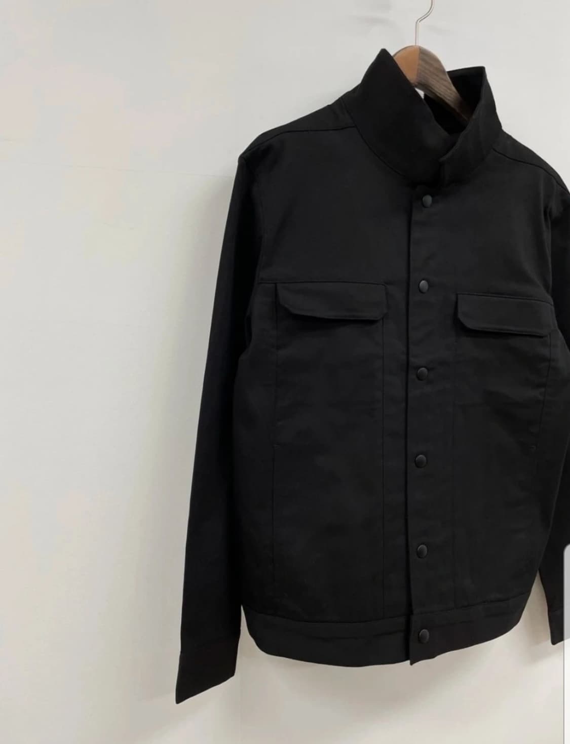 [정가 23.5만] 제로세컨드 블랙 백 지퍼 데님 자켓 (M사이즈) 상품이미지9