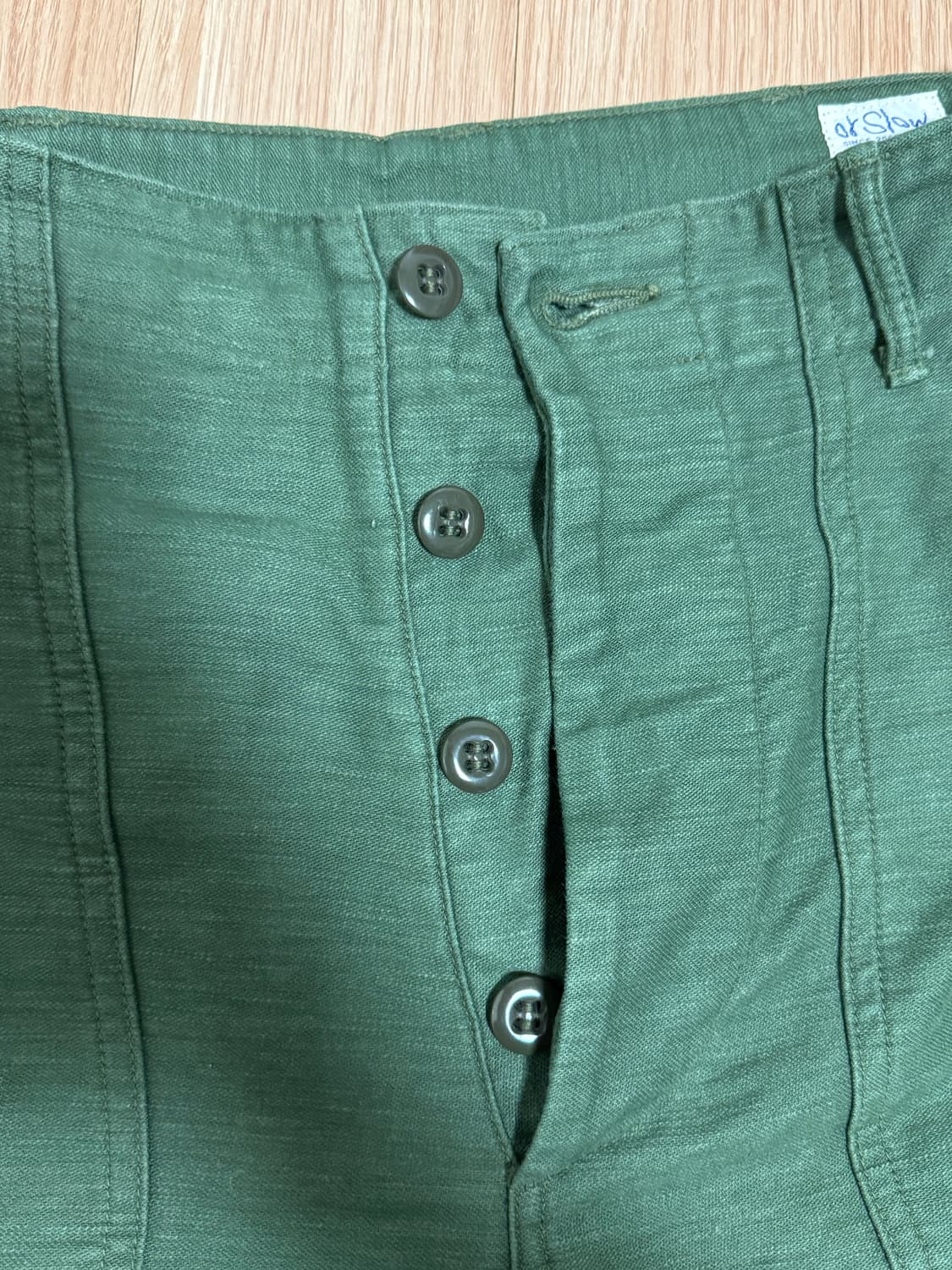 [2사이즈] 오어슬로우 퍼티그팬츠 오리지널핏 상품이미지3