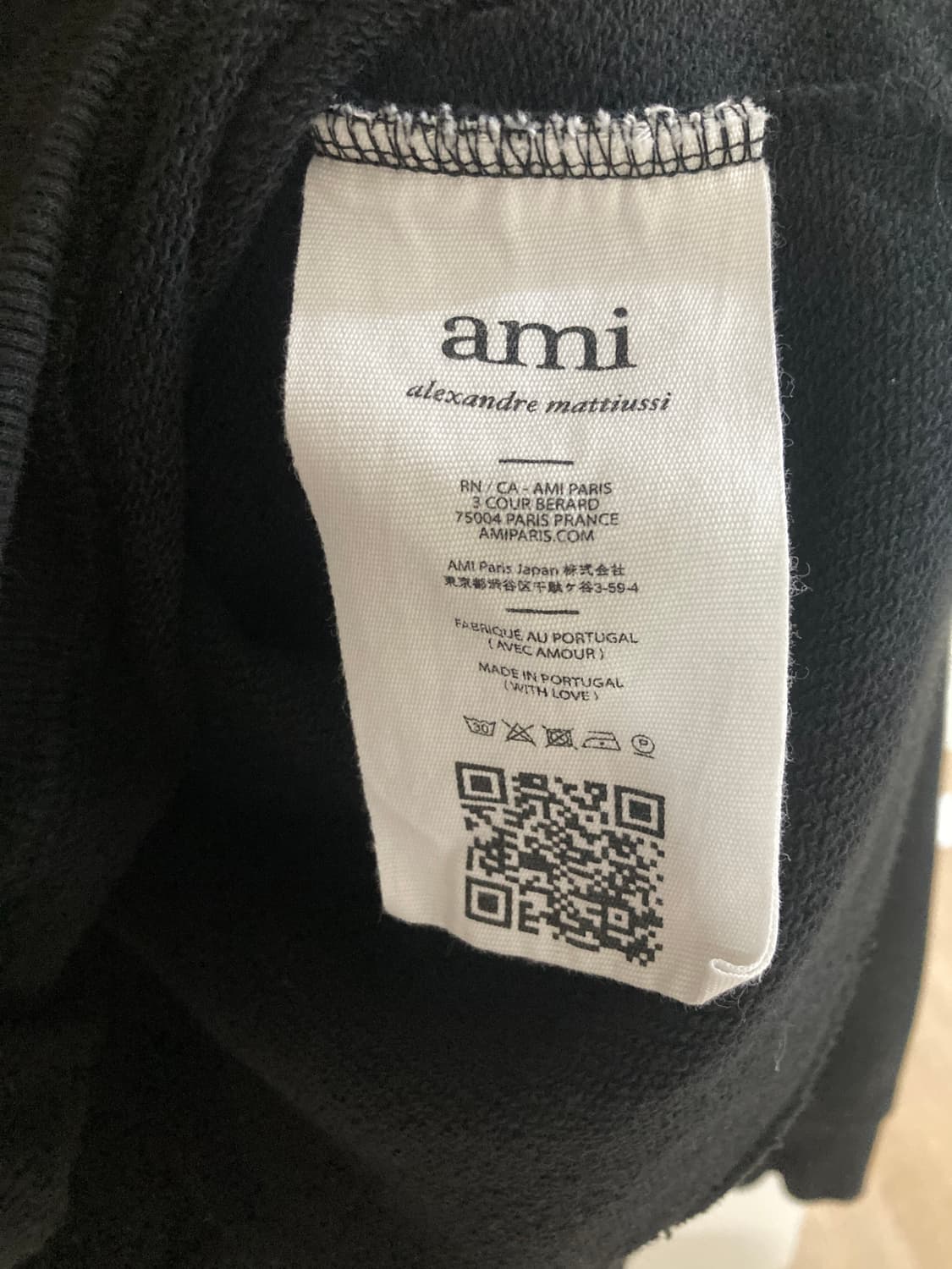 아미 스몰로고 맨투맨 S 상품이미지6