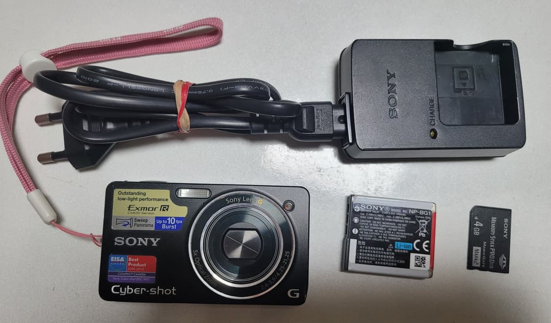 소니 사이버샷 DSC-WX1 + 배터리 충전기 메모리카드 상품이미지1