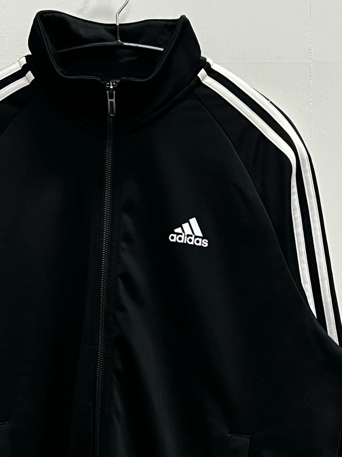 아디다스 삼선 트랙탑 져지 블랙 상품이미지3