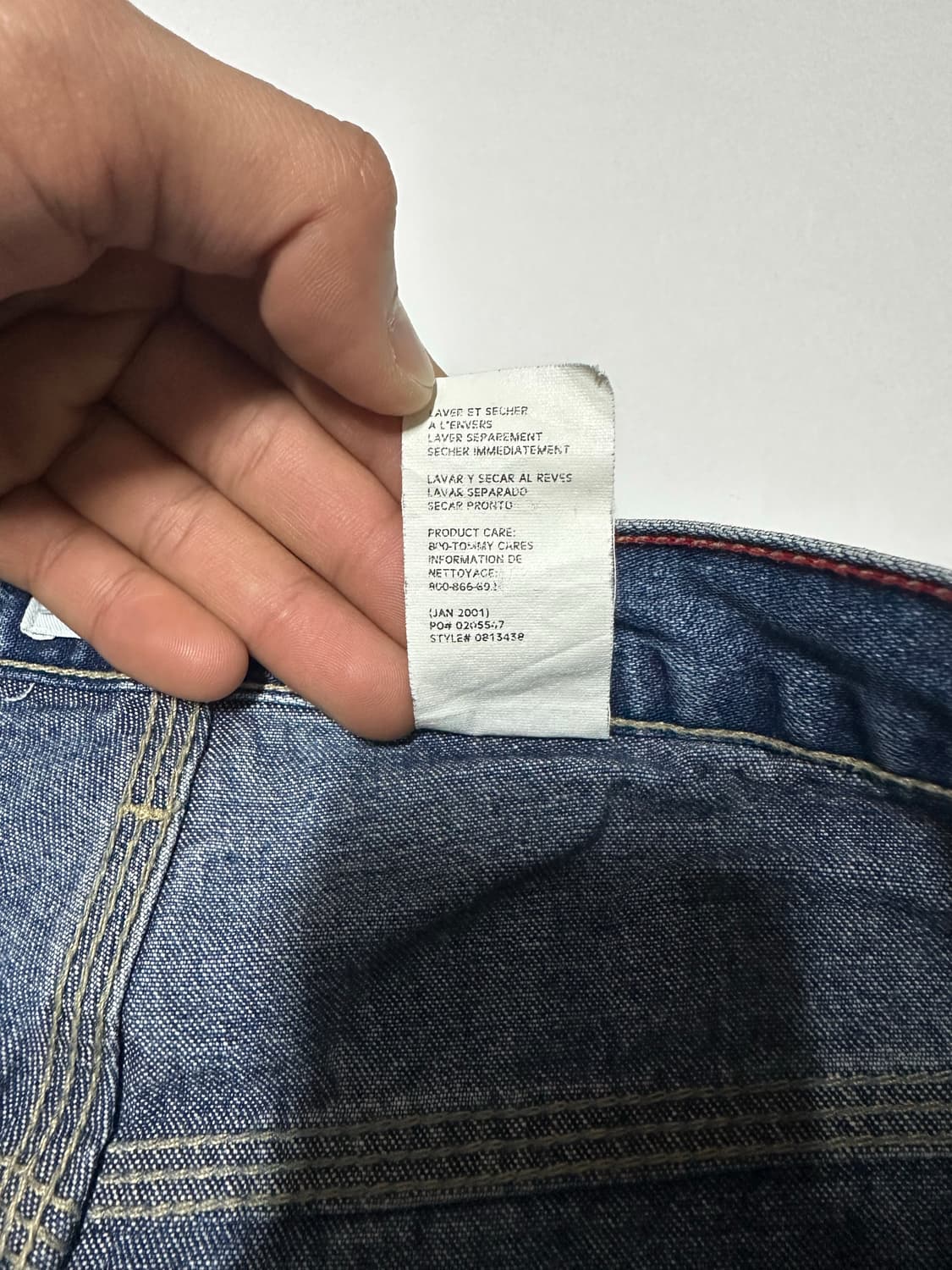 타미힐피거 데님 반바지 상품이미지6