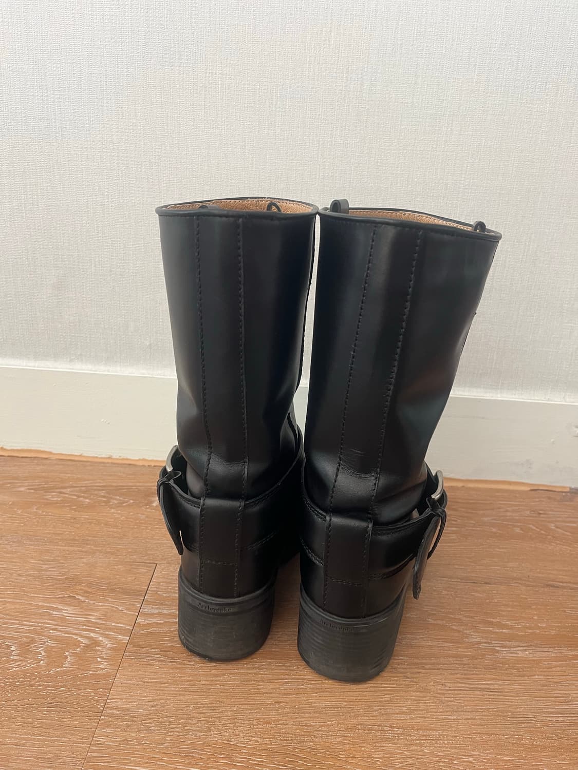 아카이브앱크x다샤 버클레더부츠 37 상품이미지4